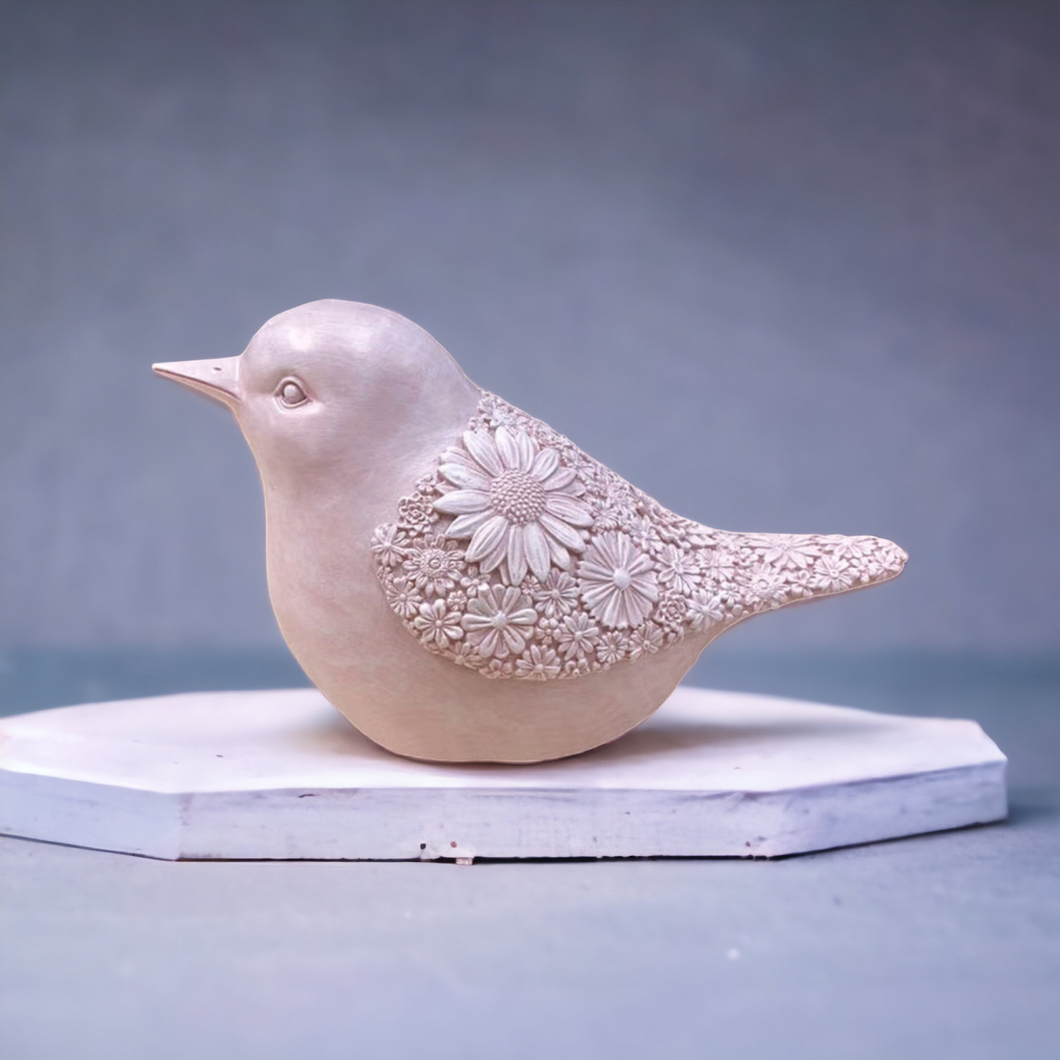 Sitting Bird Floral