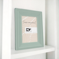 Sage Green Ripple 4x6" Photo Frame