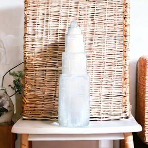 Selenite Lamp