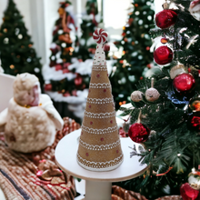 Load image into Gallery viewer, 30.5cm Gingerbread Candy Tree
