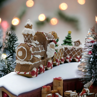 Gingerbread Candy Train