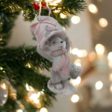 Load image into Gallery viewer, Active Mice Hanging Tree Ornaments
