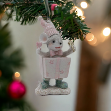 Load image into Gallery viewer, Active Mice Hanging Tree Ornaments
