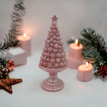 Load image into Gallery viewer, 21cm Pink Seaside Candy Christmas Tree
