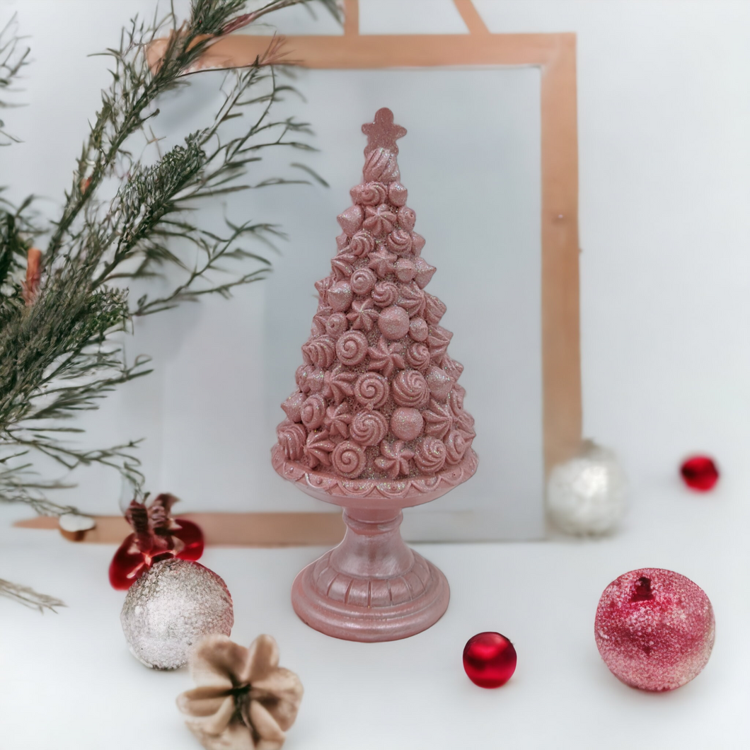 21cm Pink Seaside Candy Christmas Tree