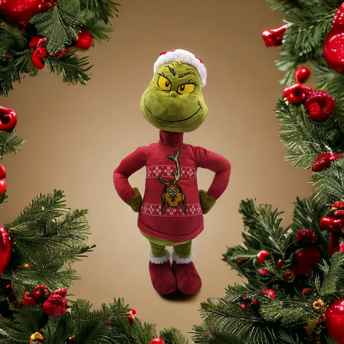 Holiday Greeter Grinch Max Jumper