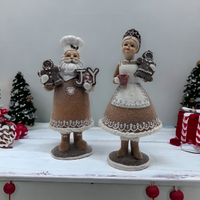 28cm Baking Mr & Mrs Claus