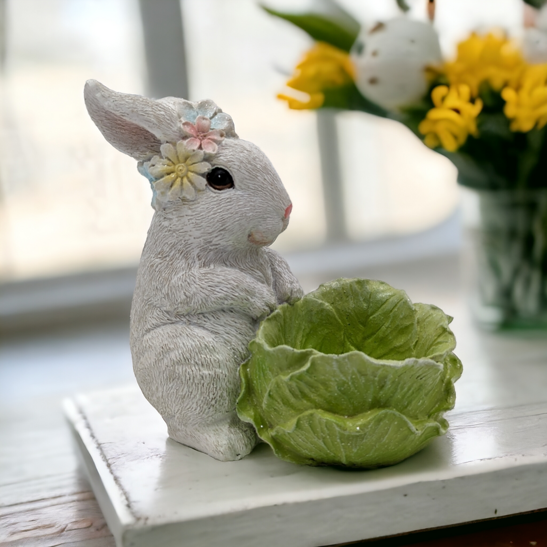 Bunny And Lettuce Decor