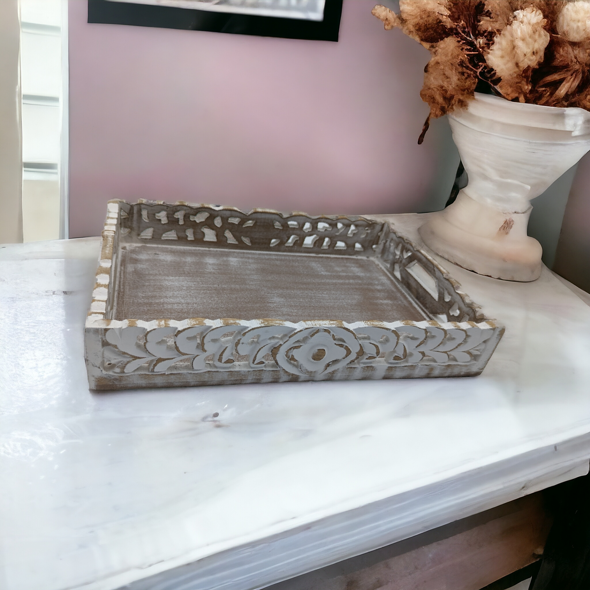 White Wash Tray