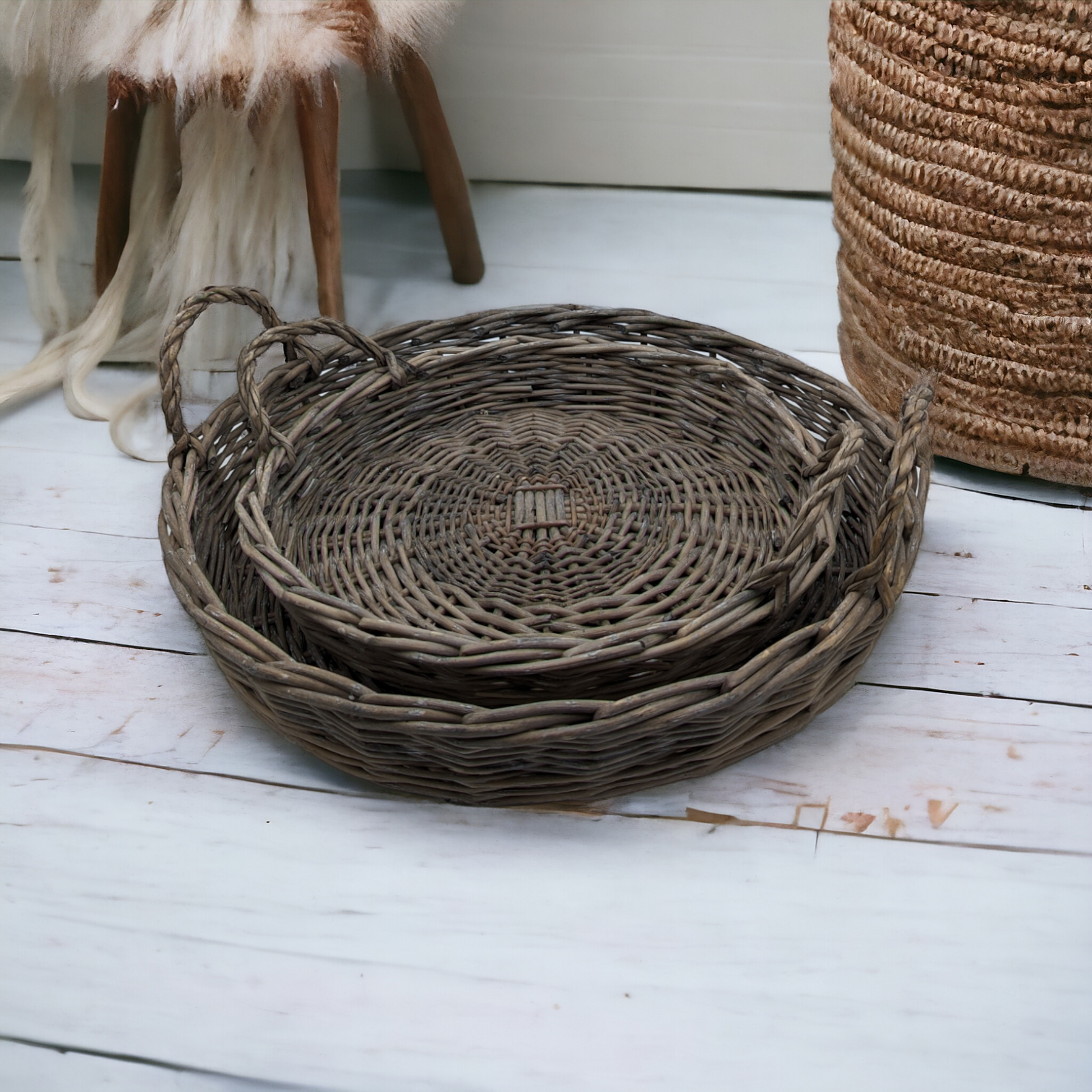 Woven Willow Tray