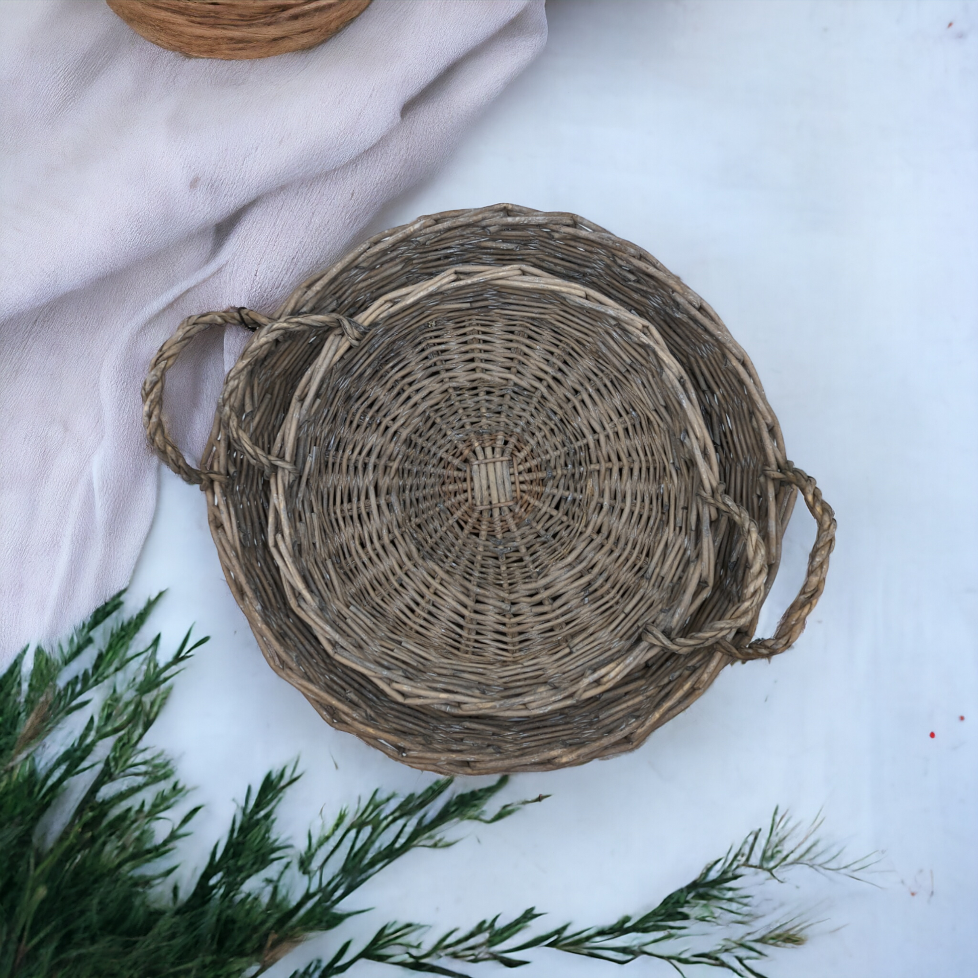 Woven Willow Tray