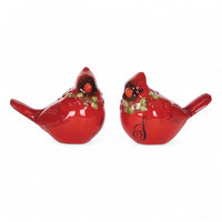Cardinal Salt And Pepper Shakers