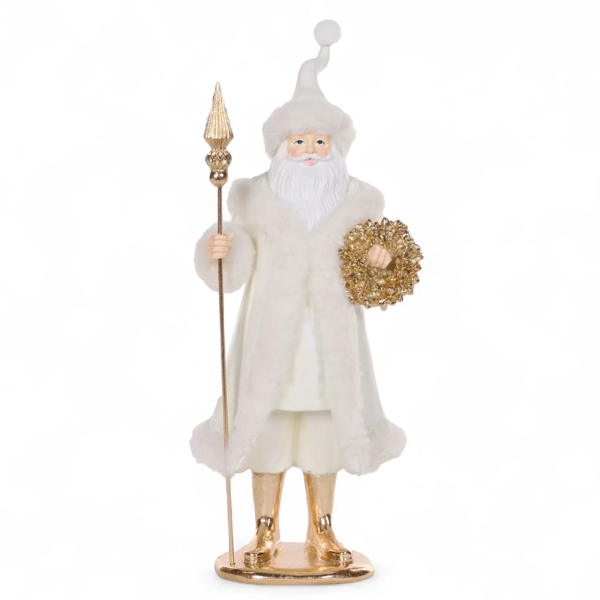 38cm Luxe Winter Santa