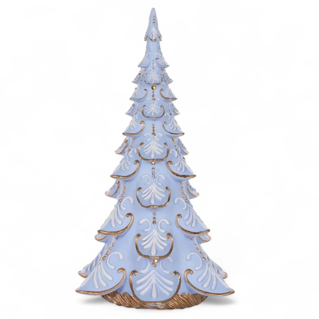 LED Blue Snowflake Tree