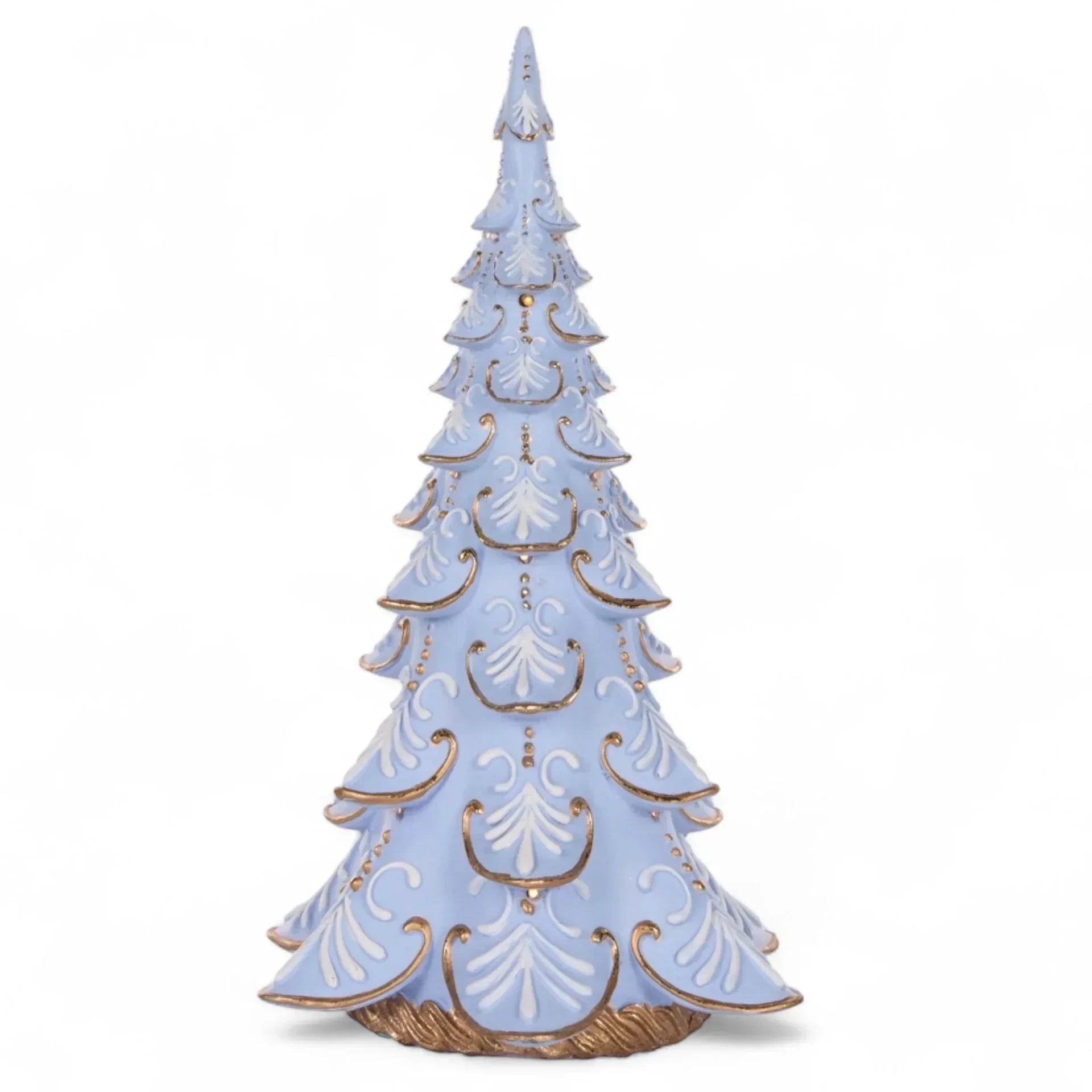 LED Blue Snowflake Tree