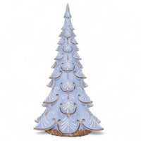 LED Blue Snowflake Tree