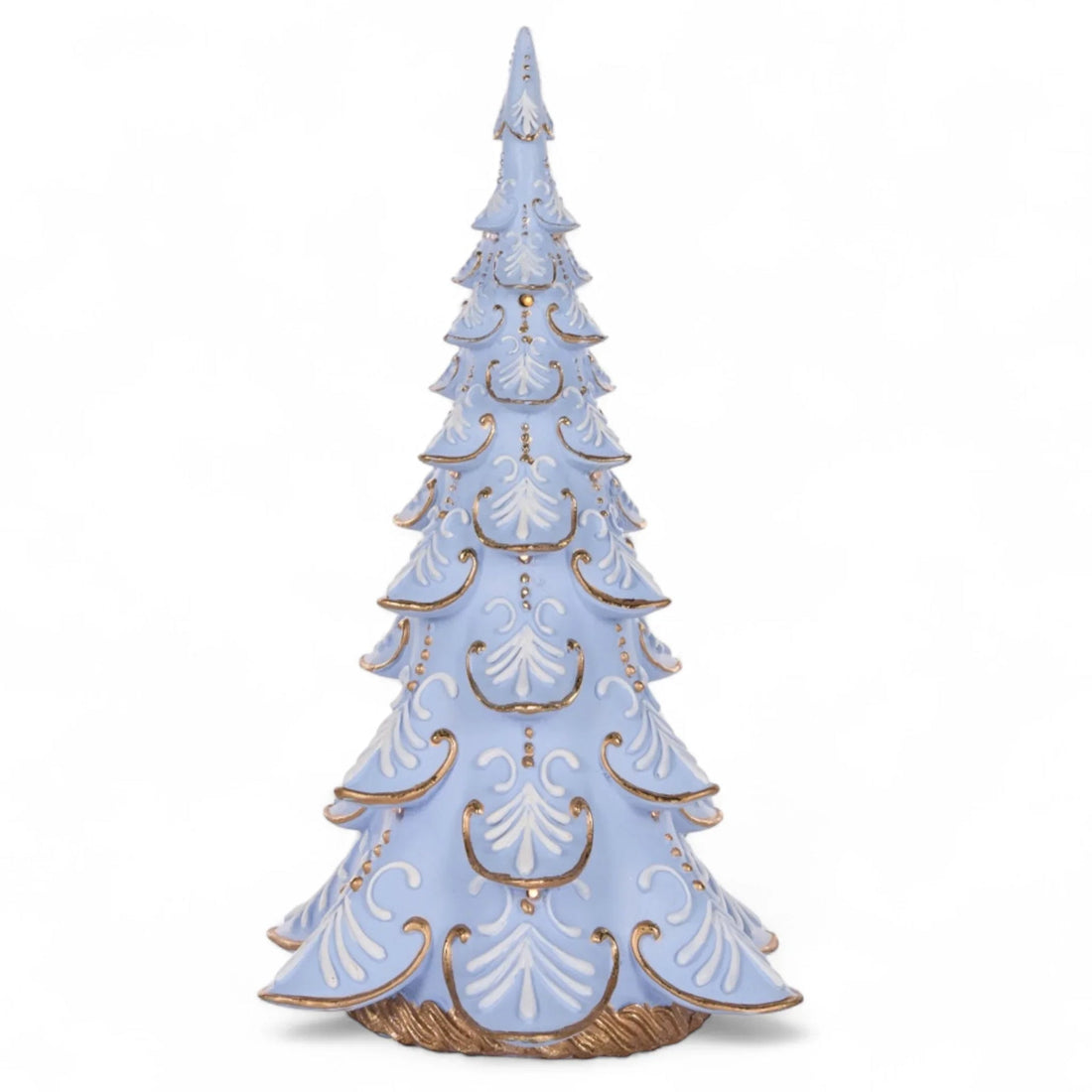 LED Blue Snowflake Tree