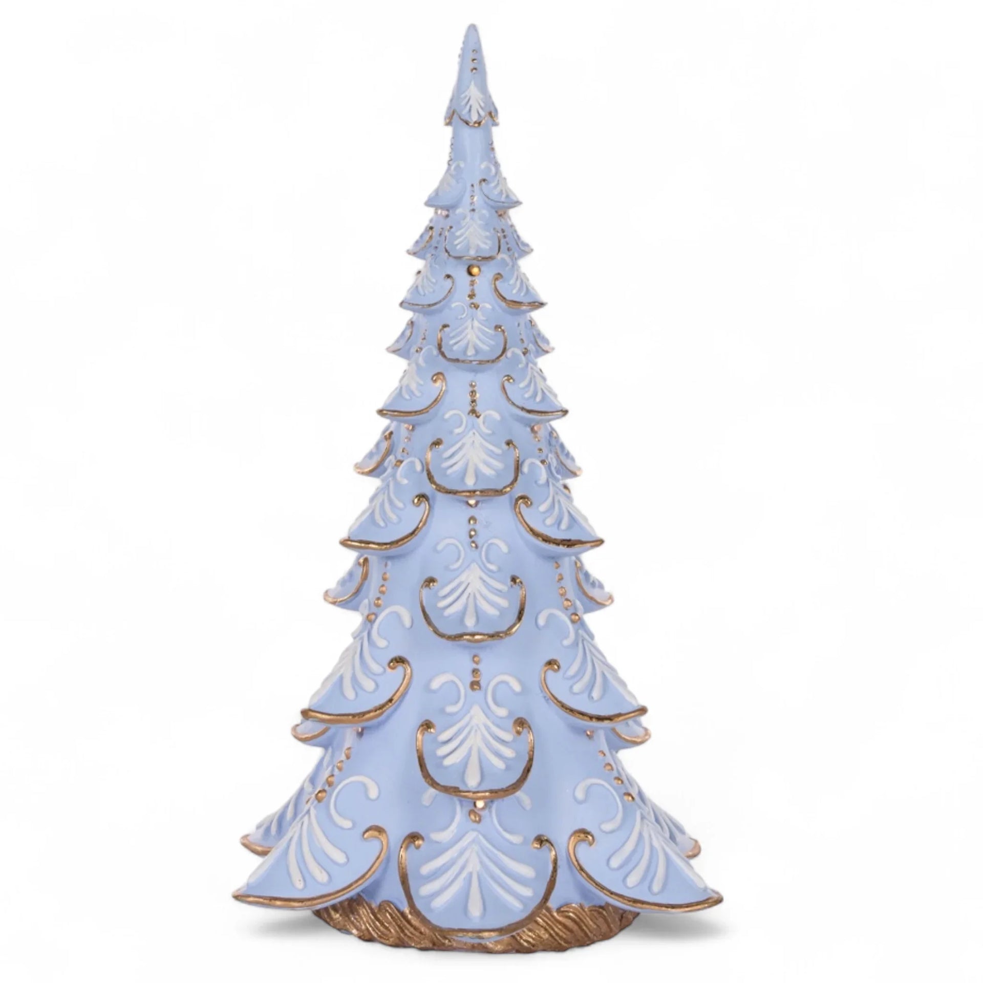 LED Blue Snowflake Tree