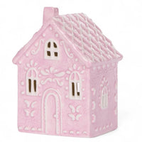 LED Pink Gingerbread Tavern