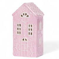 LED Pink Gingerbread Townhouse