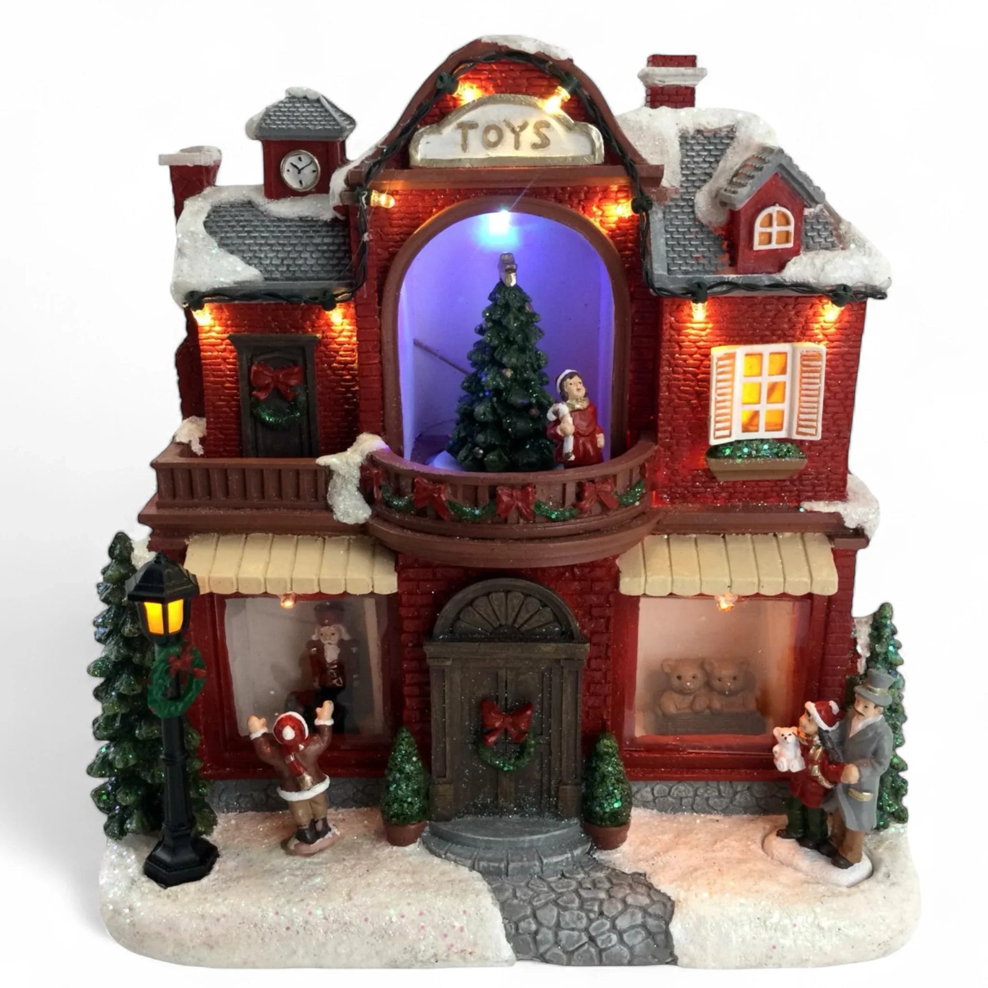 Red Christmas Toy Store