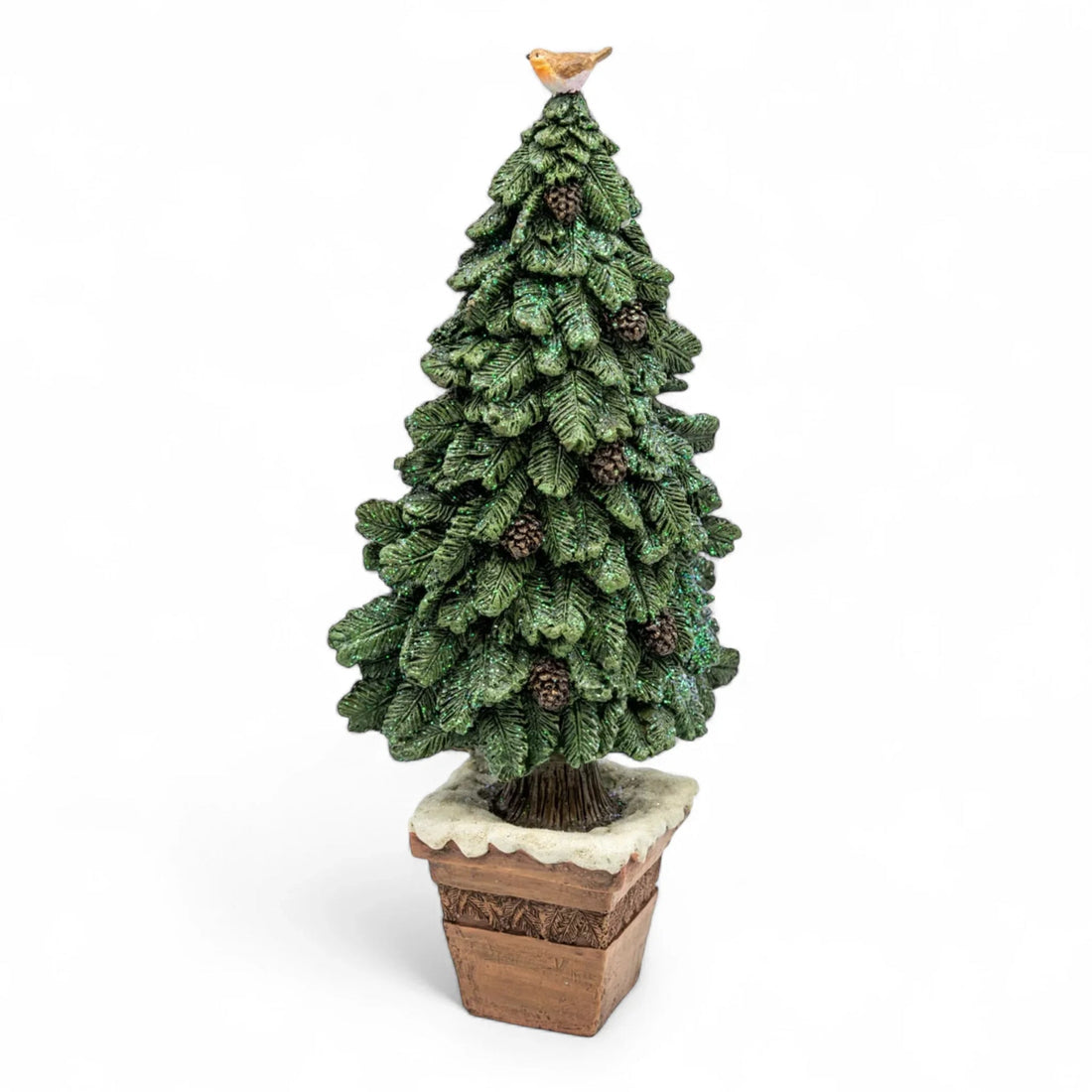 Green Tree with Banner