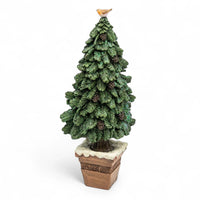 Green Tree with Banner