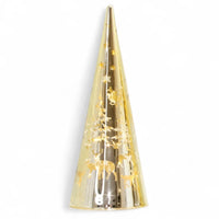 LED 30cm Gold Etched Tree