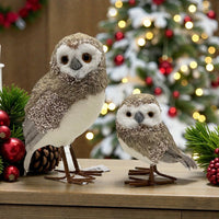 Woodland Christmas Owl - 24cm