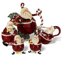 Royal Albert Novelty Santa Tea Set - Teapot, Sugar & Creamer