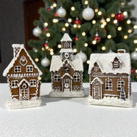 Mini Piped Gingerbread Cottage - 11.2cm