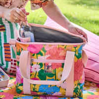 Follow The Sun Yellow Cooler Bag - 53x32x3cm