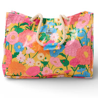 Follow The Sun Yellow Carry All - 55x42x4cm