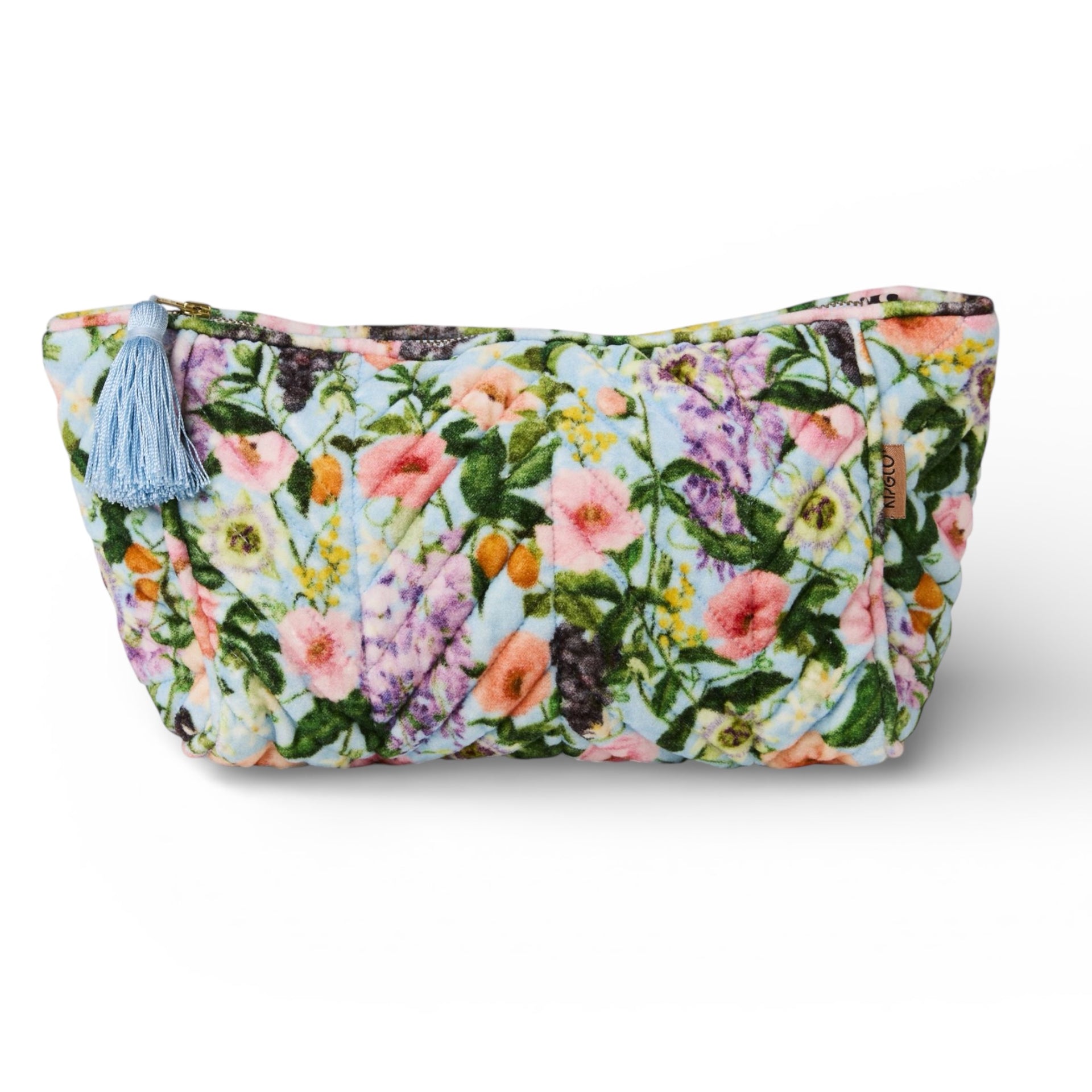 Spring In The Air Velvet Toiletry Bag - 31x18x2cm