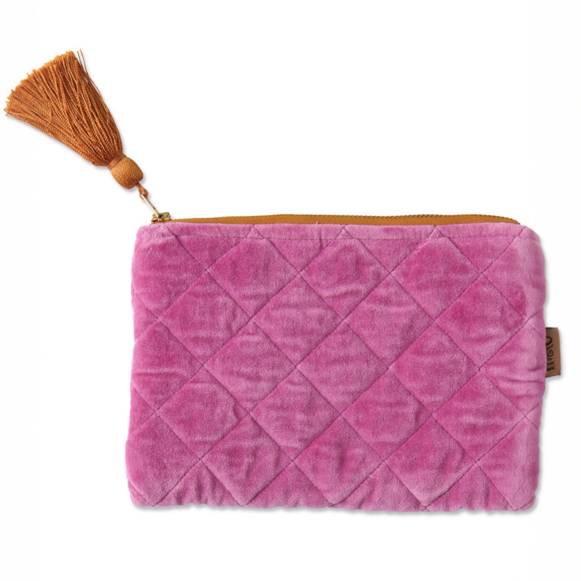 Pink Velvet Cosmetics Purse - 22x15x2cm