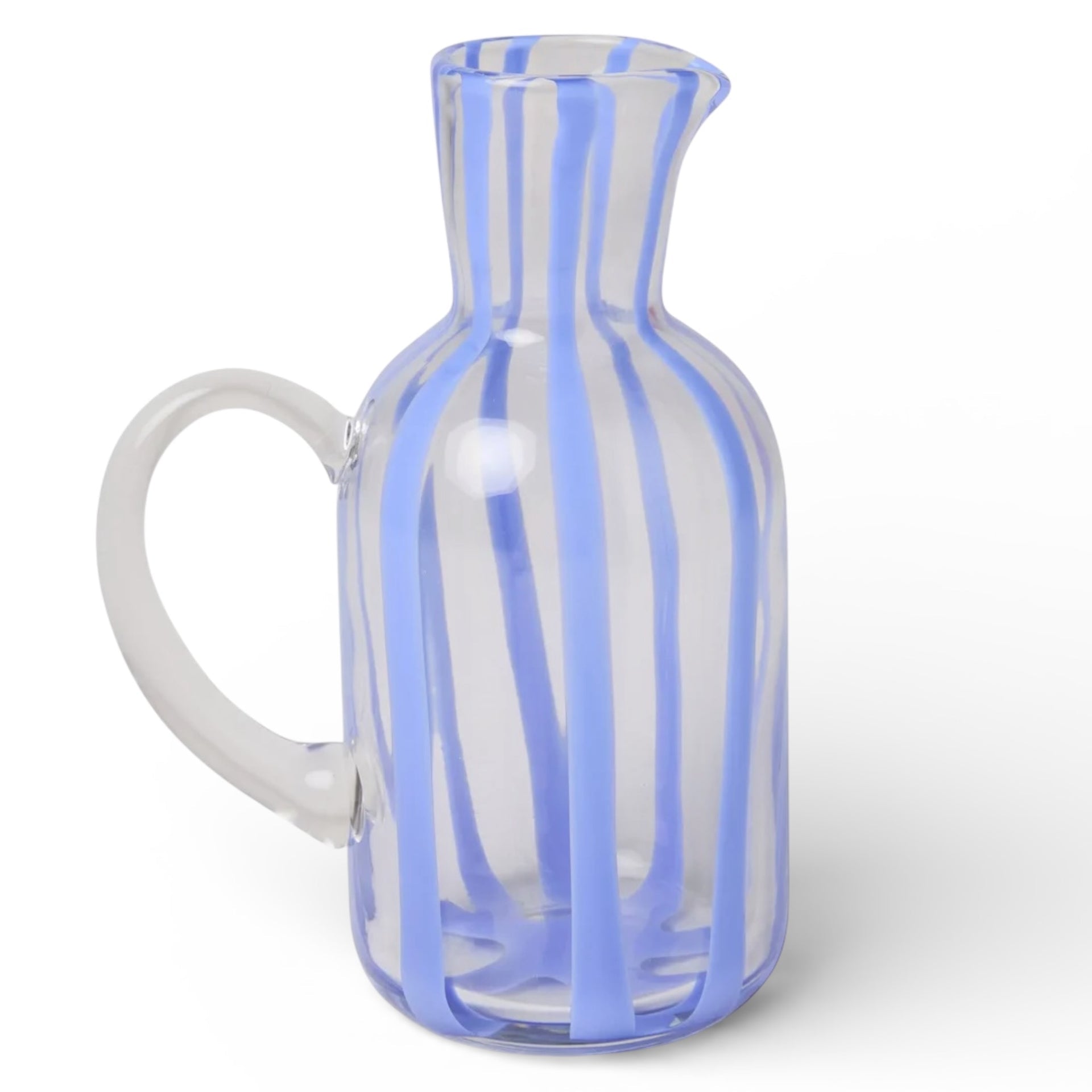 Ahoy Striped 1.7L Water Jug - 25.5cm tall