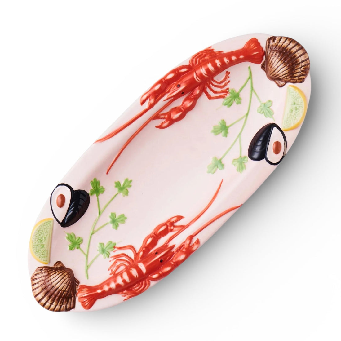 Lobster Bisque Oval Platter Large - 50cm