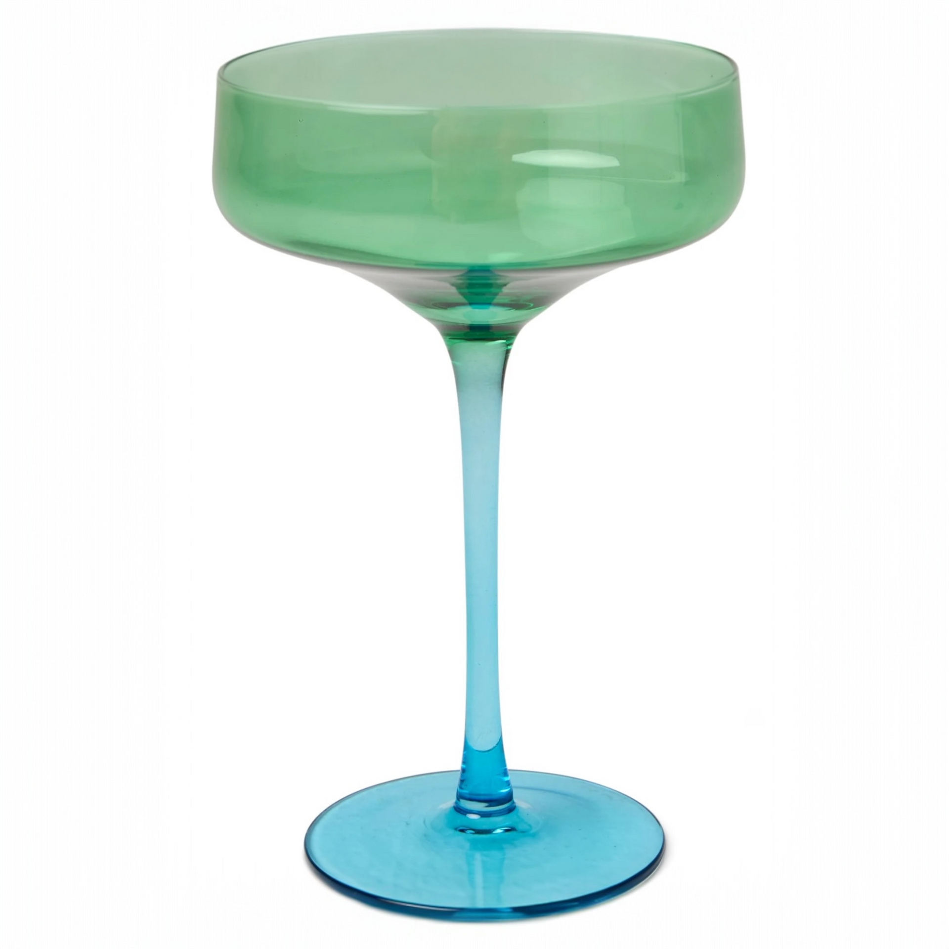 Pair of Pistachio Crush Margarita Glasses - 280ml