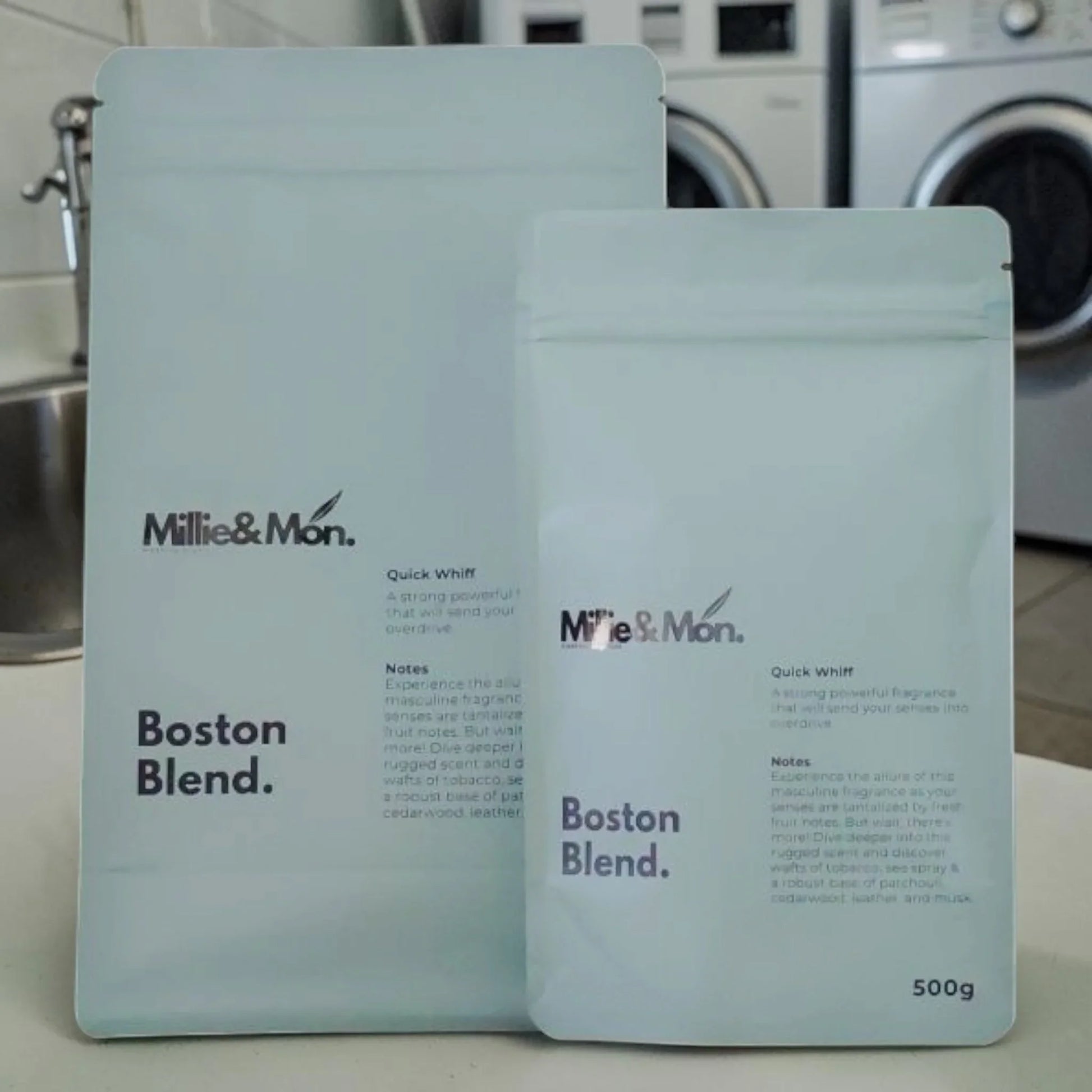 Premium Meets Performance - 2kg Mille&Mon Boston Blend Washing Crystals