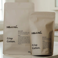Premium Meets Freshness - 2kg Mille&Mon Crisp Cotton Washing Crystals