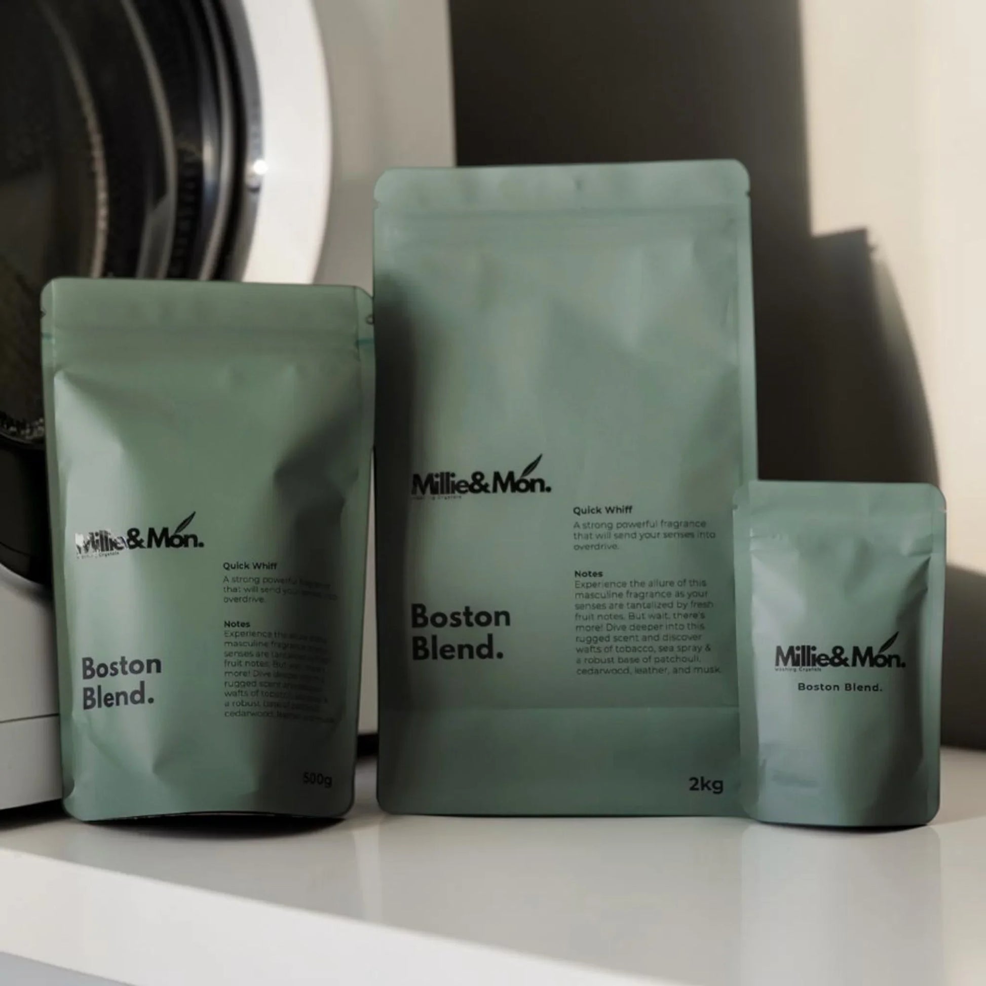 Premium Meets Performance - 2kg Mille&Mon Boston Blend Washing Crystals