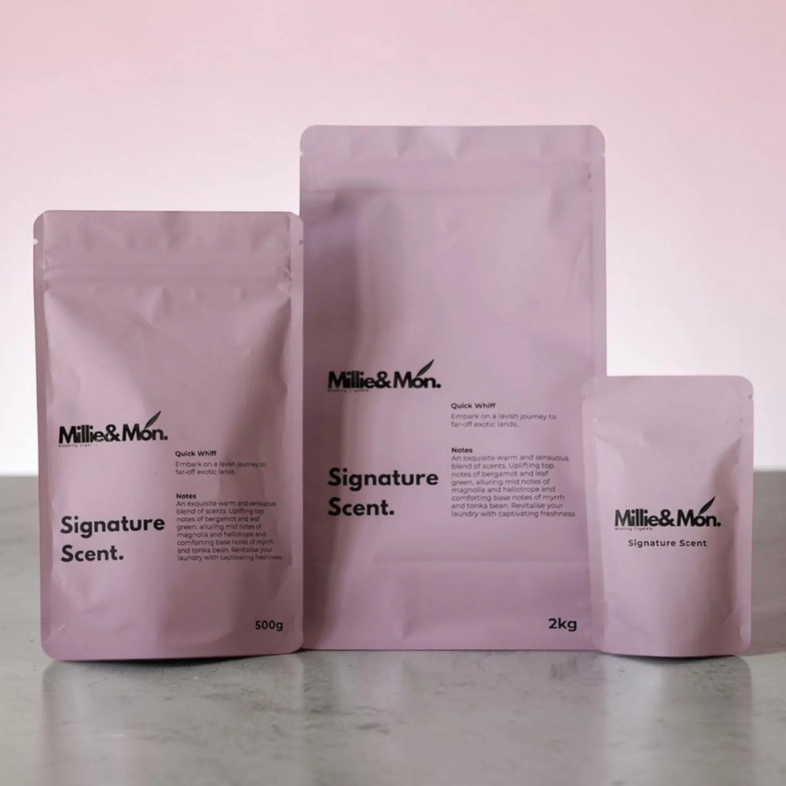 Premium Meets Luxury - 500g Mille&Mon Signature Scent Washing Crystals