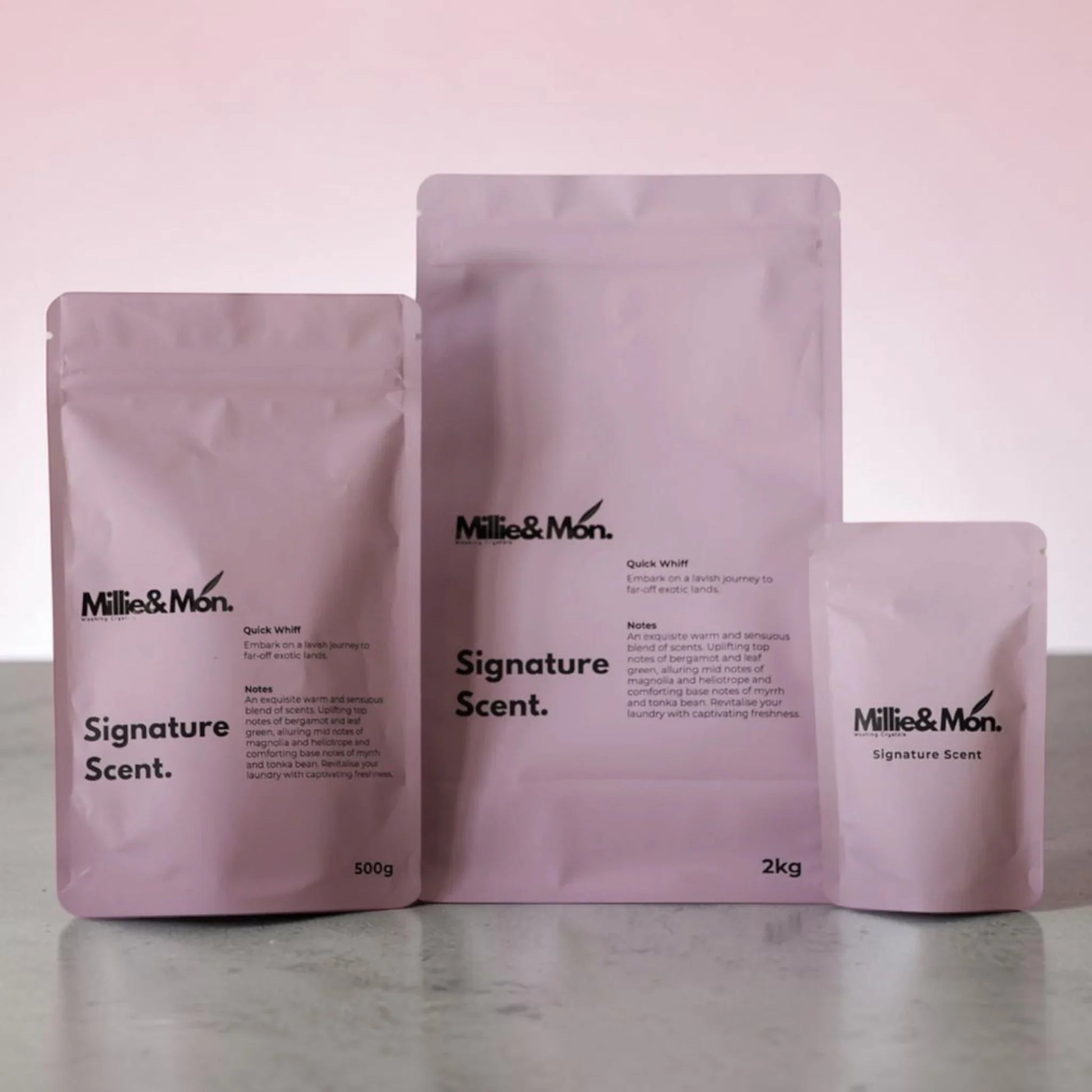 Premium Meets Luxury - 2kg Mille&Mon Signature Scent Washing Crystals