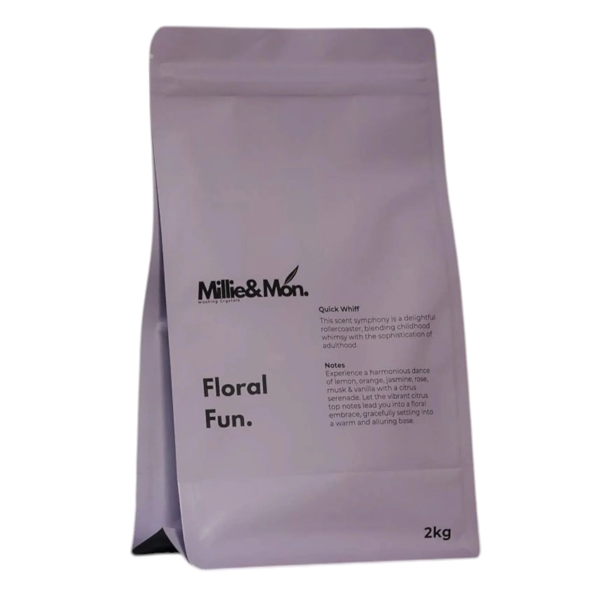 Premium Meets Floral - 2kg Mille&Mon Floral Fun Washing Crystals
