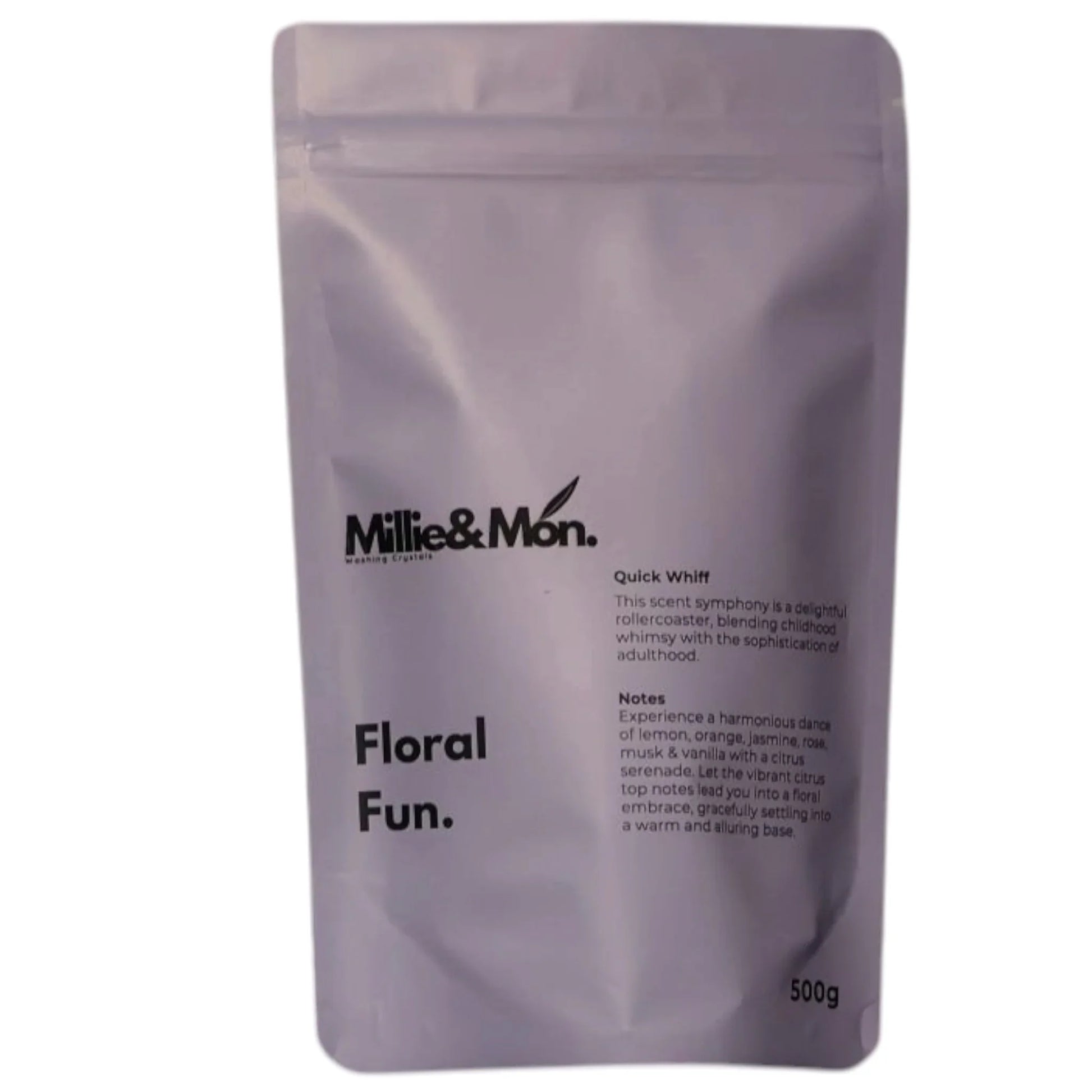 Premium Meets Floral - 500g Mille&Mon Floral Fun Washing Crystals