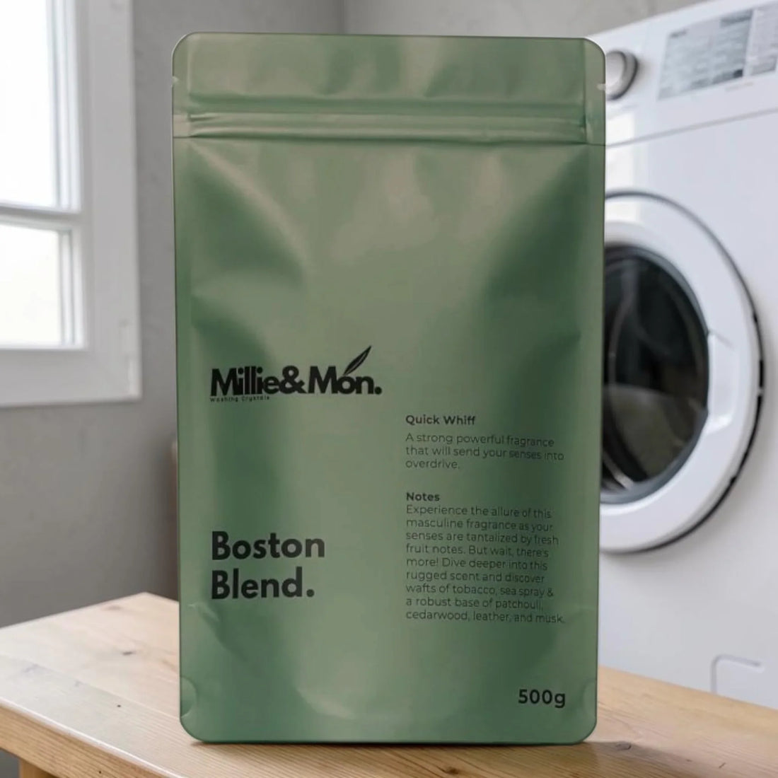 Premium Meets Performance - 500g Mille&Mon Boston Blend Washing Crystals