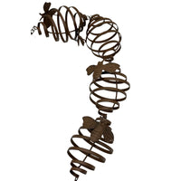 Bee Swirl Rain Chain - 1.47mtrs