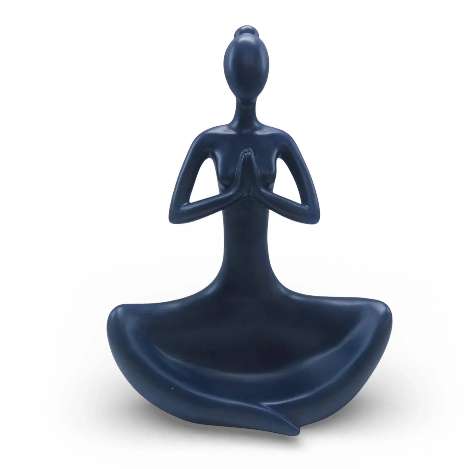 Yoga Lady Blue Large 24x32cm