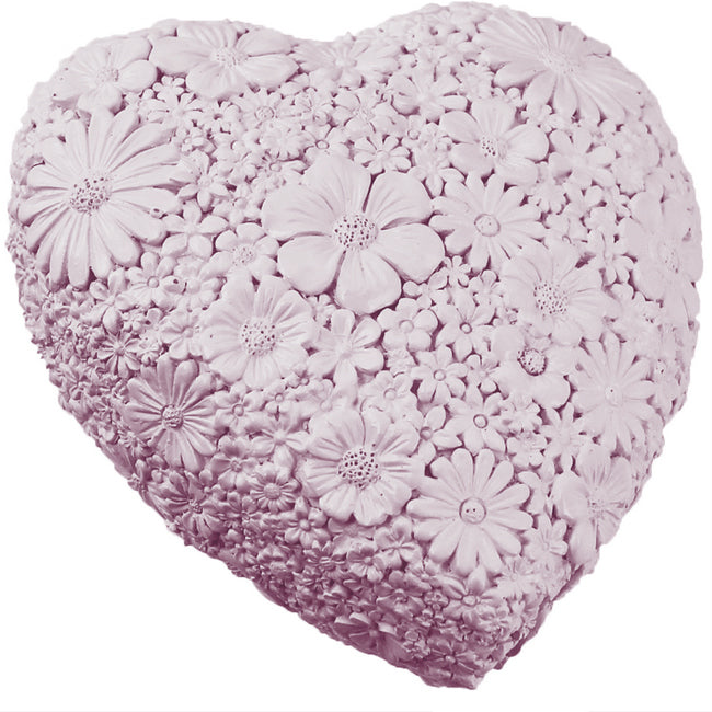 Floral Heart Trinket Box - Pink