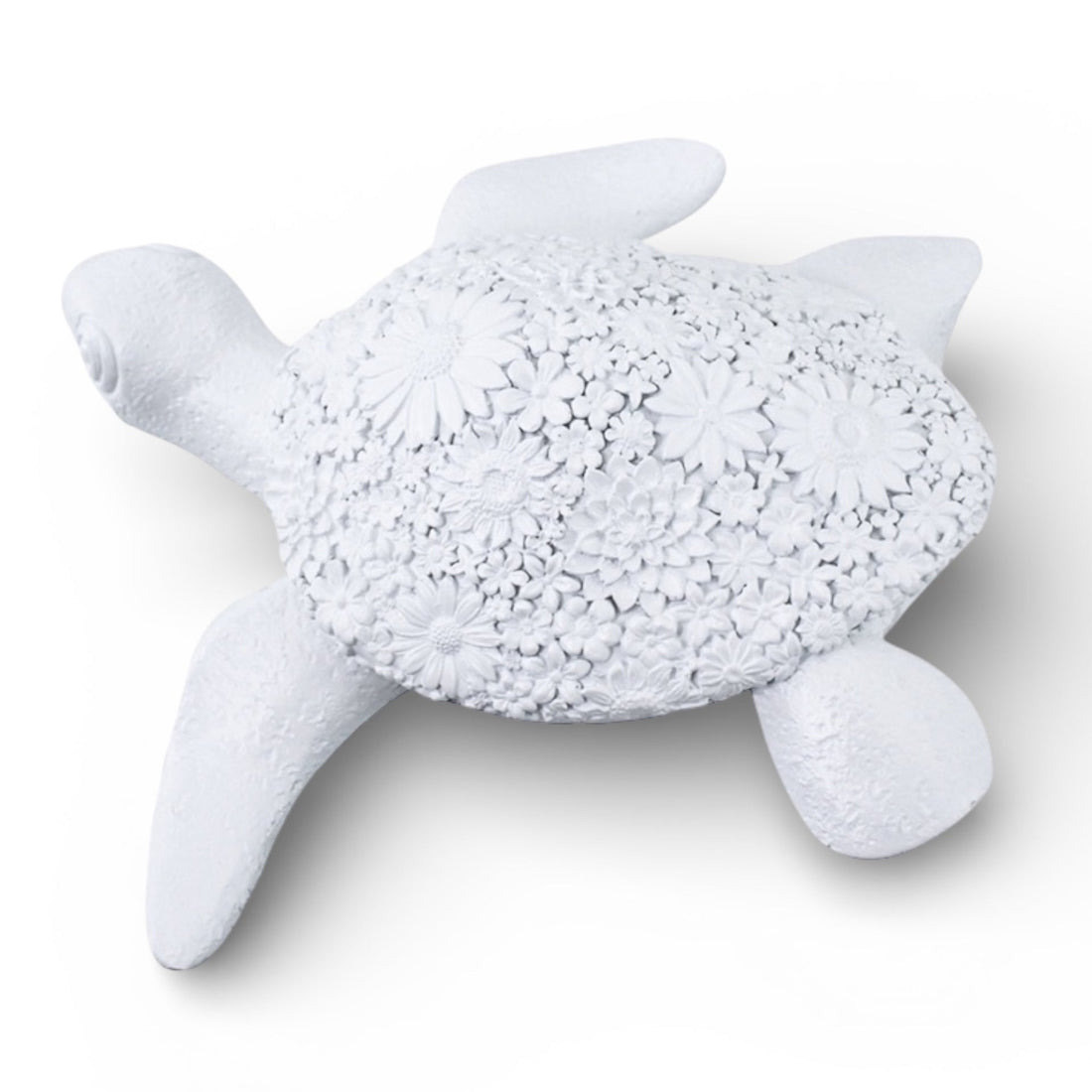 Crush Turtle White 18cm x 18cm x 5cm